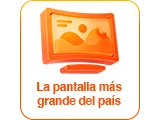 Pantalla gigante en Titanium Arena - La más grande del país