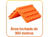 Área techada de 900 metros en Titanium Arena - Espacio confortable