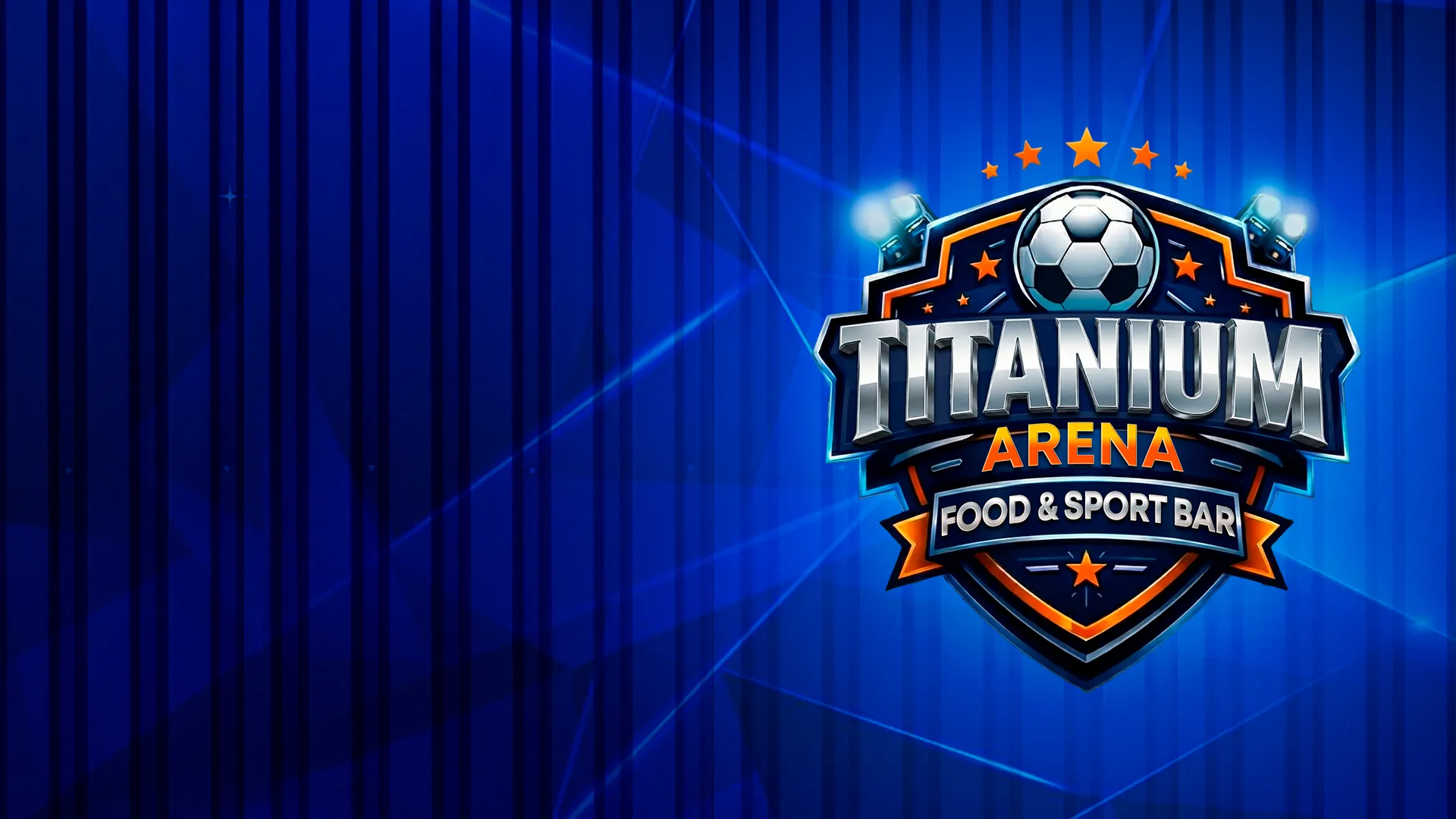 Pantalla gigante de 80 m2 transmitiendo un partido de fútbol en Titanium Arena, Lambaré