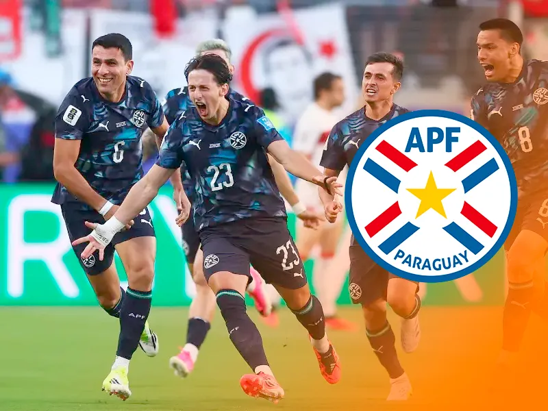 Hinchas de la Selección Paraguaya alentando durante el Mundial 2026